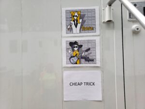 Robin Zander Dressing Room Grand Forks