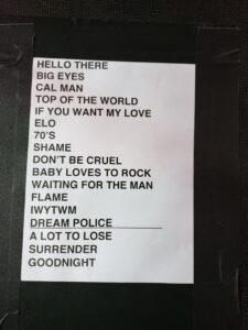Set list cheap trick Grand Forks